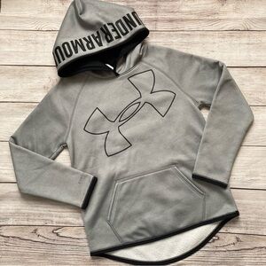 Under Armour Fleece Lined Hoodie Pullover NWOT Girls Size Medium